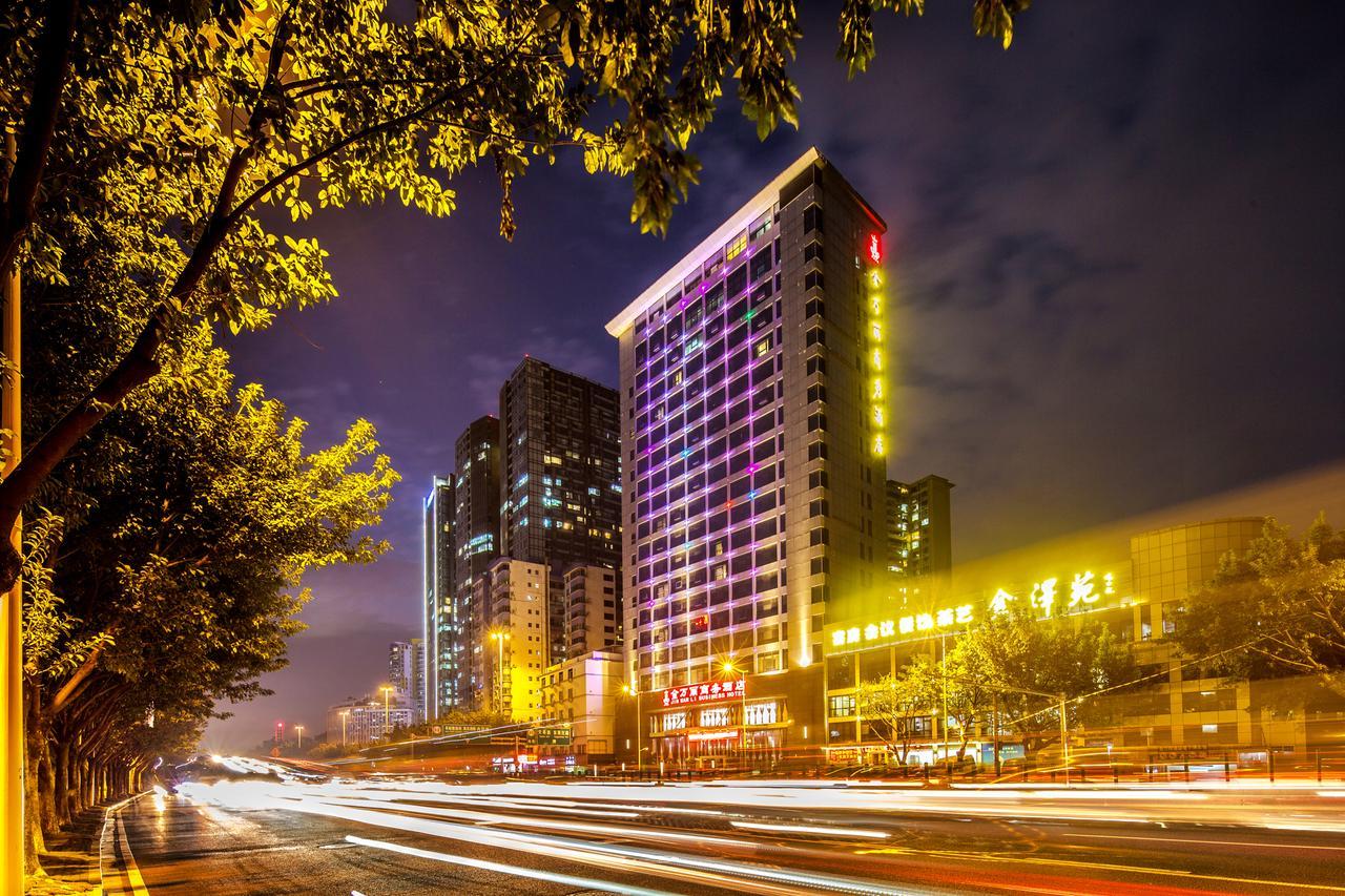 Guangzhou Jin Wan Li Business Hotel Buitenkant foto