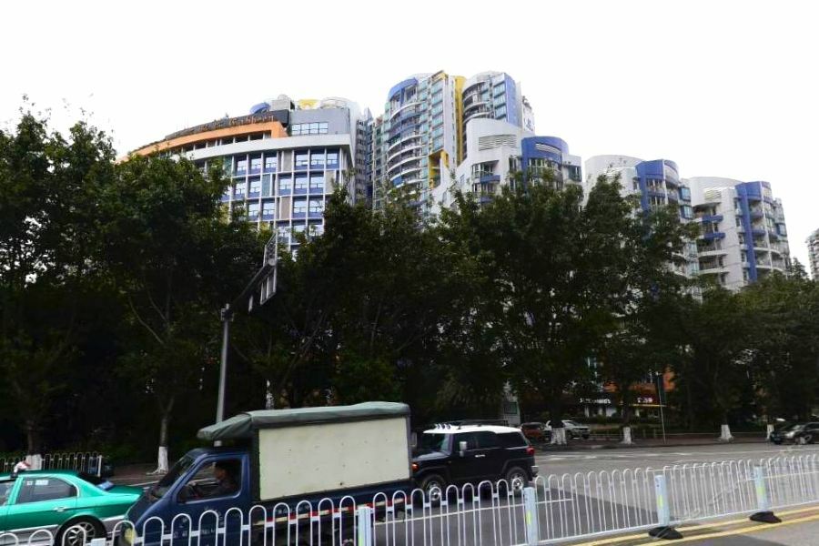 Guangzhou Jin Wan Li Business Hotel Buitenkant foto